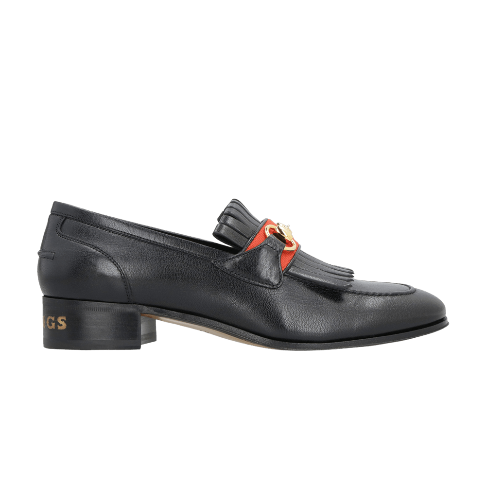 Кроссовки Gucci Wmns Horsebit Loafer 'Black'