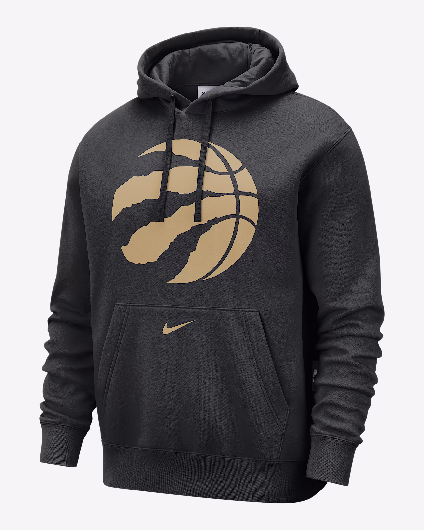 Мужское худи Nike NBA Toronto Raptors Club City Edition Black