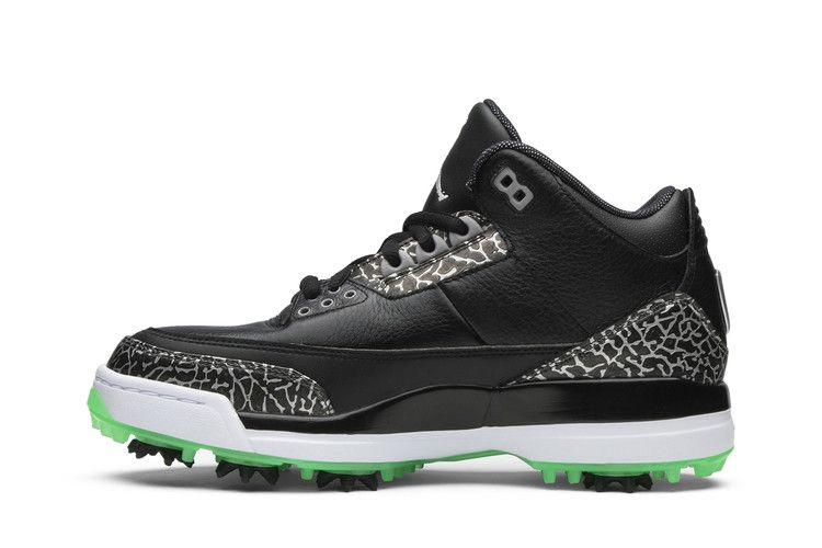 Кроссовки Air Jordan 3 Retro Golf 'Green Glow'