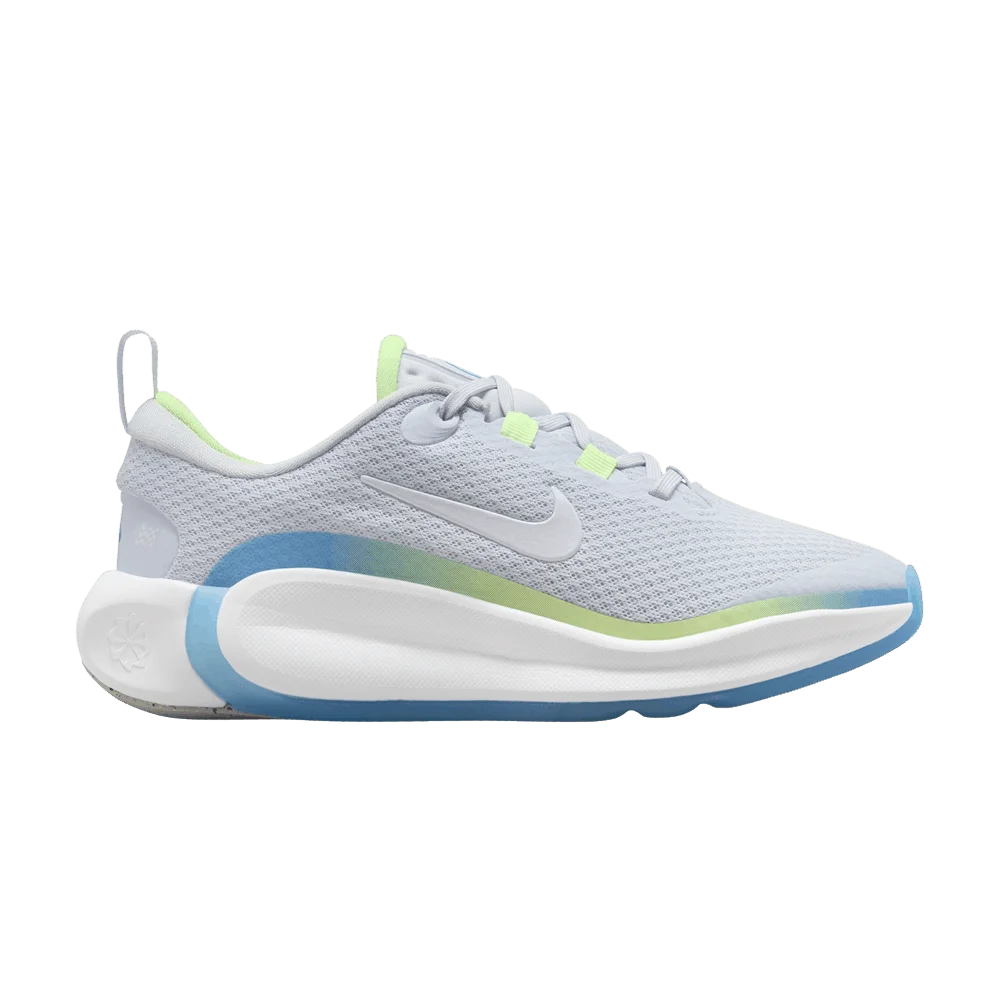 Krossovki-Nike-Infinity-Flow-GS-Football-Grey-Barely-Volt