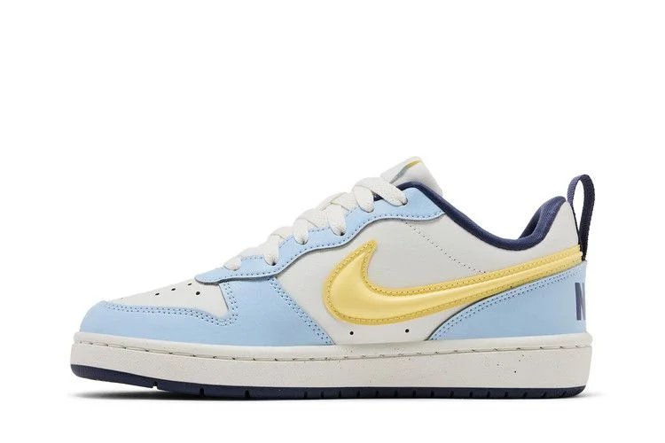 Krossovki-Nike-Court-Borough-Low-Recraft-GS-Celestine-Blue-Soft-Yellow-2