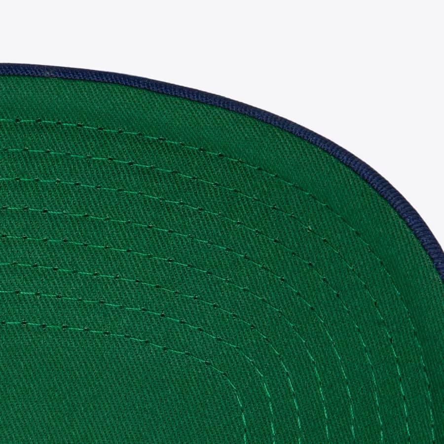 Бейсболка Mitchell & Ness White Los Angeles Dodgers Bases Loaded Trucker Snapback Hat