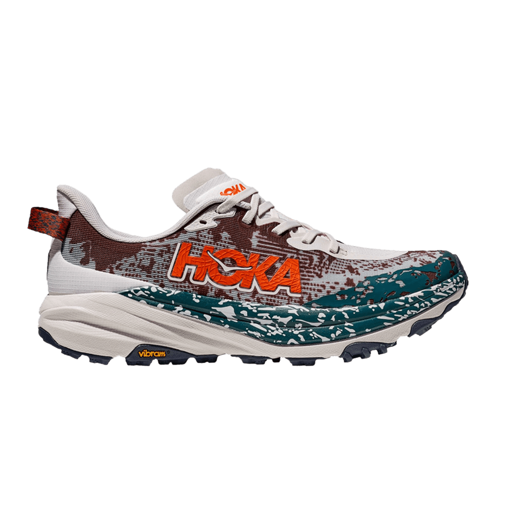 Кроссовки HOKA Speedgoat 6 2E Wide 'Putty Blue Twilight'