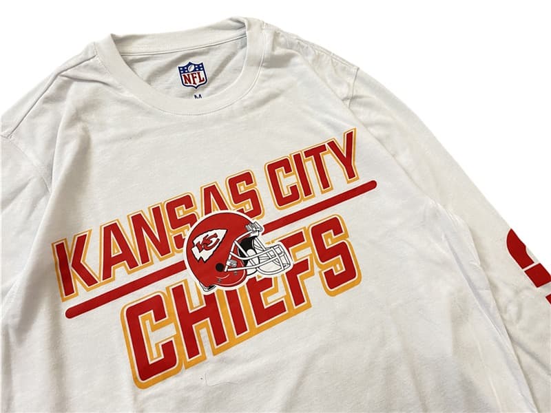 Лонгслив B20THER NFL Kansas City Chiefs White Longsleeve