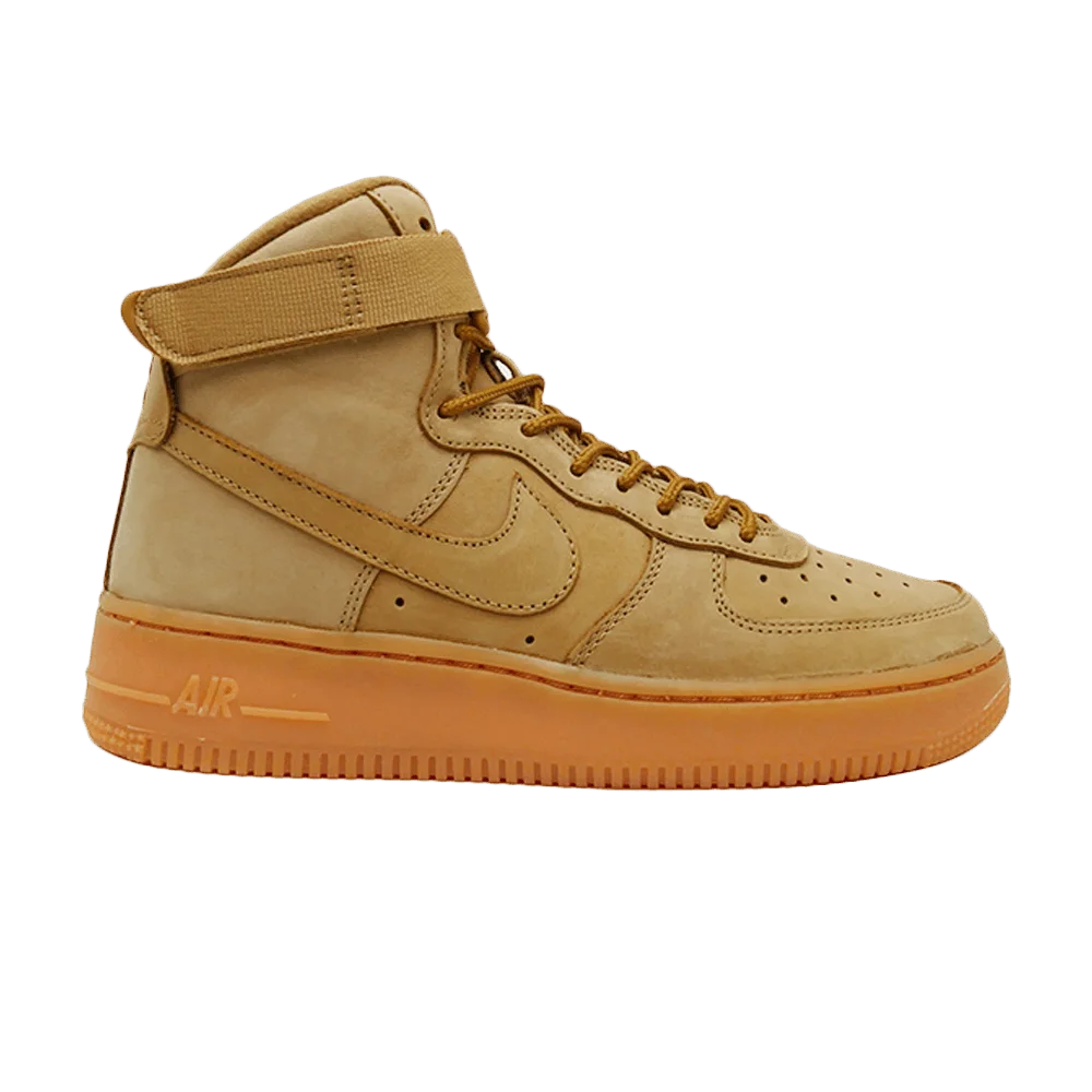 Кроссовки Nike Air Force 1 High WB GS 'Flax'