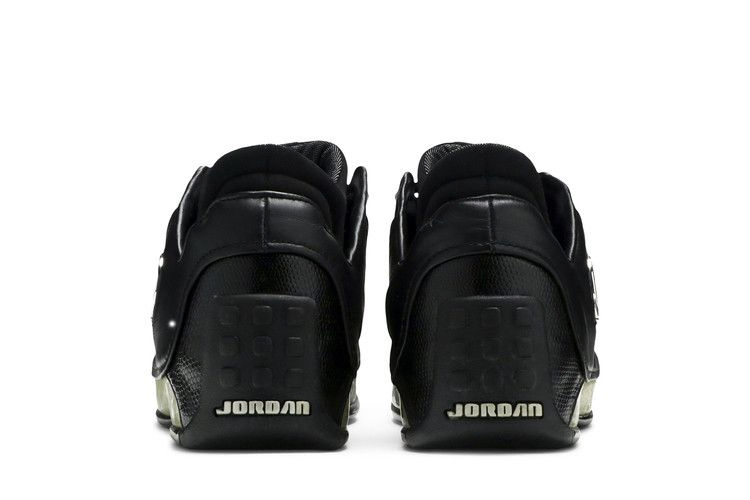 Кроссовки Air Jordan 18 OG Low 'Black Chrome'