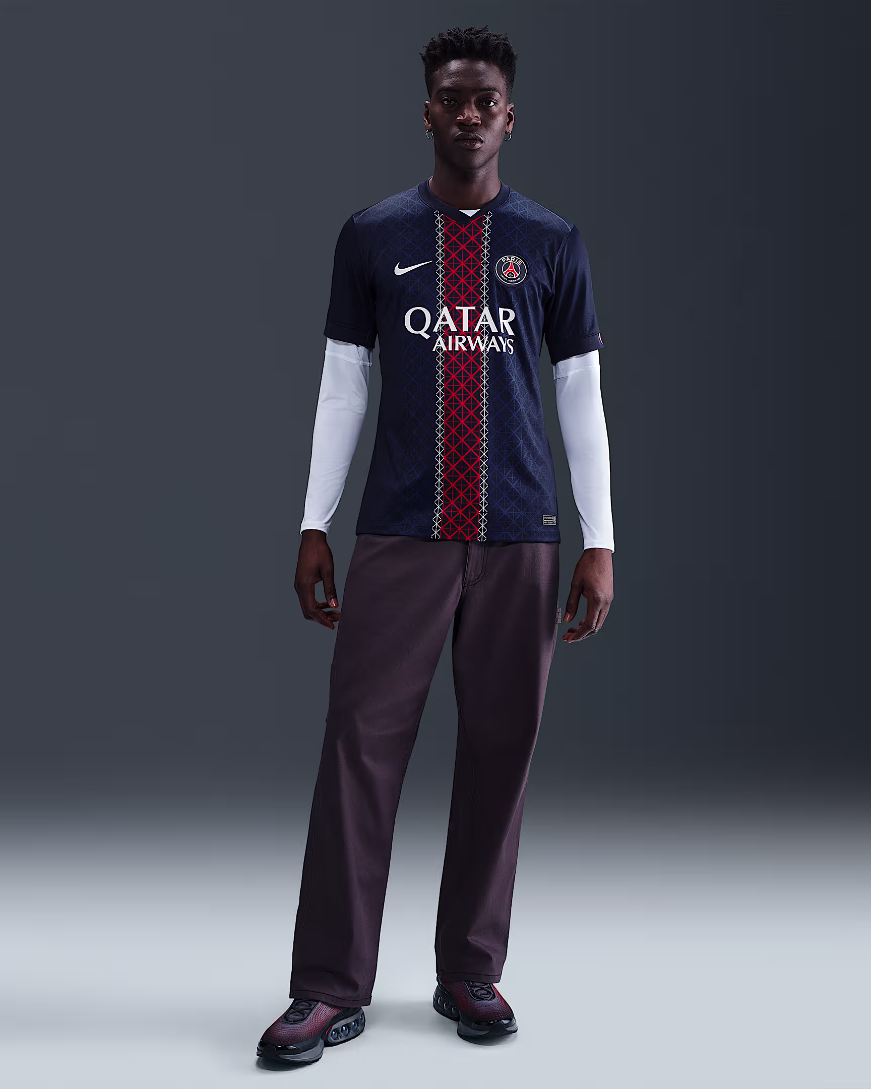 Футбольное джерси Paris Saint-Germain 2025/26 Stadium Home