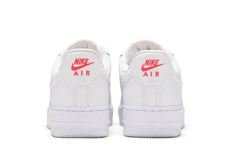 Кроссовки Nike Wmns Air Force 1 '07 Essential 'Summit White Solar Red'