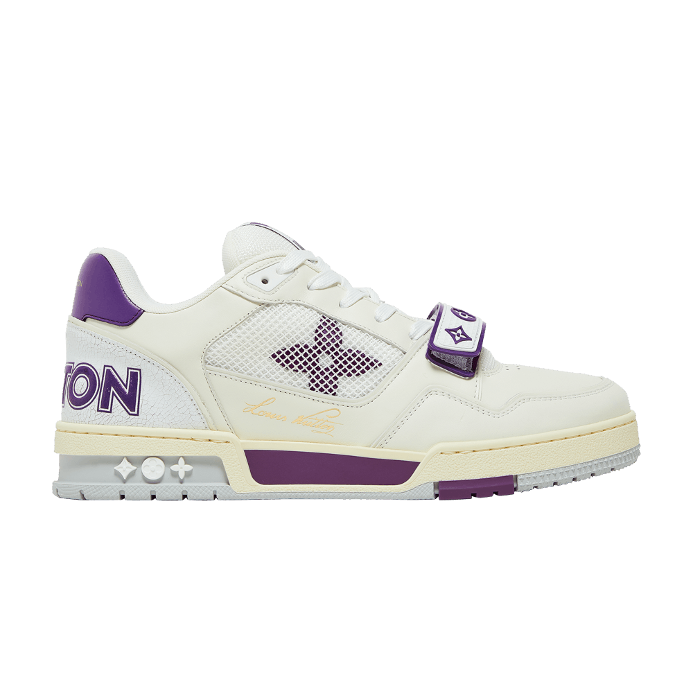 Кроссовки Louis Vuitton Trainer 'Violet Mesh'