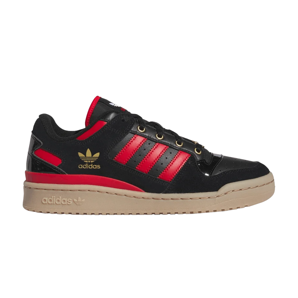 Krossovki-Adidas-Forum-Low-CL-Black-Scarlet-Gum