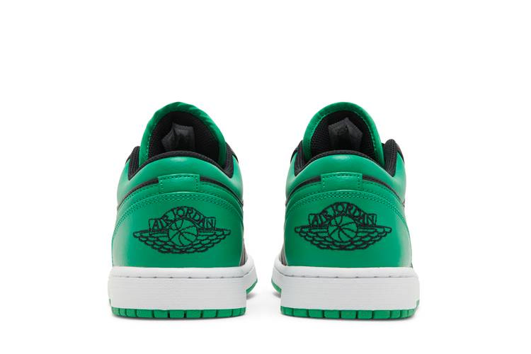 Кроссовки Air Jordan 1 Low 'Black Lucky Green'
