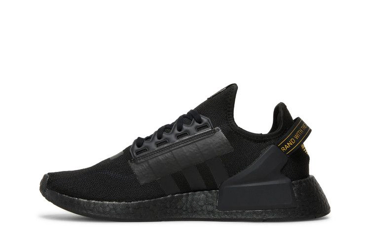 Кроссовки adidas NMD_R1 V2 'Black Gold Metallic'