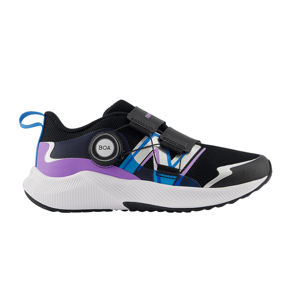 Кроссовки New Balance Dynasoft Reveal v4 BOA Little Kid Wide 'Black Purple Fade'
