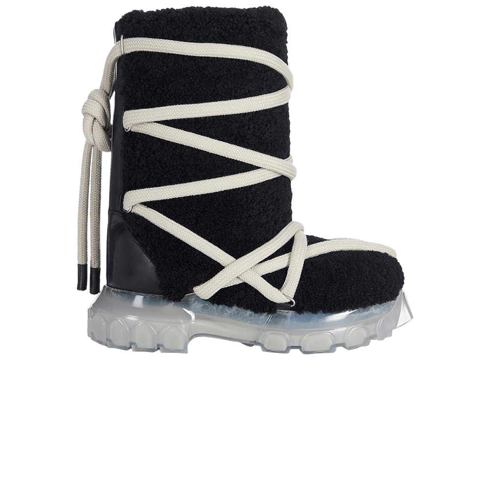 Кроссовки Rick Owens Luxor Lunar Tractor 'Black Clear'