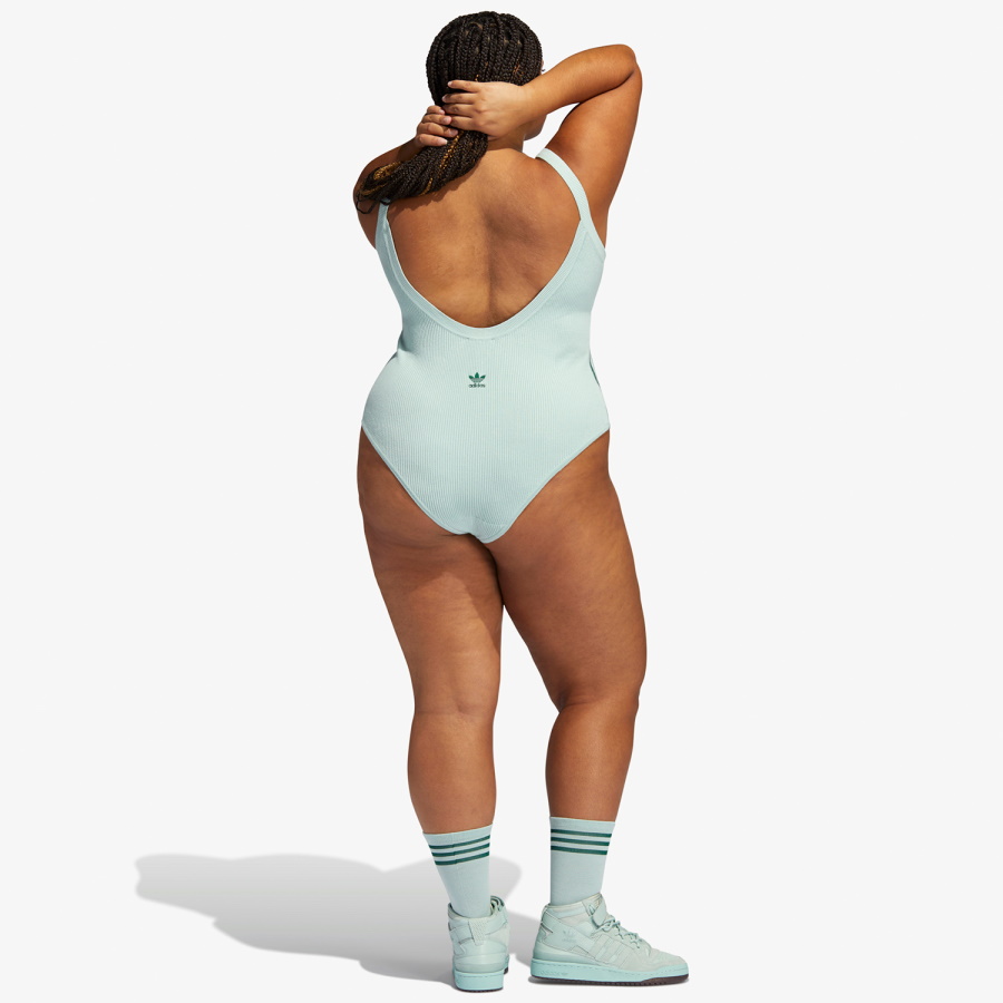 Боди adidas Ivy Park Tank Bodysuit (Plus Size) Green Tint