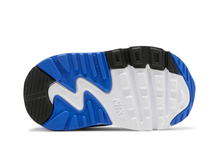 Кроссовки Nike Air Max 90 Leather TD 'White Royal Blue'