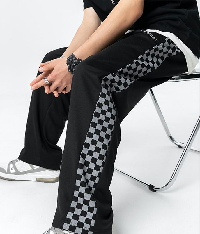 Спортивные штаны Ehot Checkers Black Pants