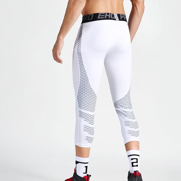 Тайтсы Ehot Black Mesh White Tights