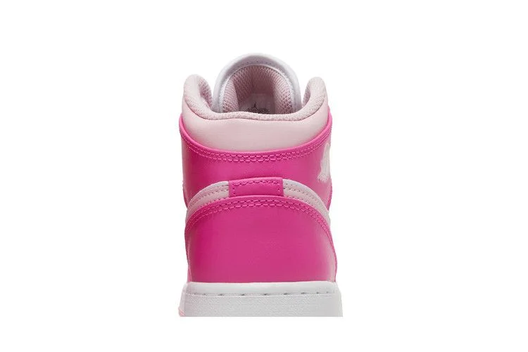 Кроссовки Air Jordan 1 Mid GS 'Fierce Pink'