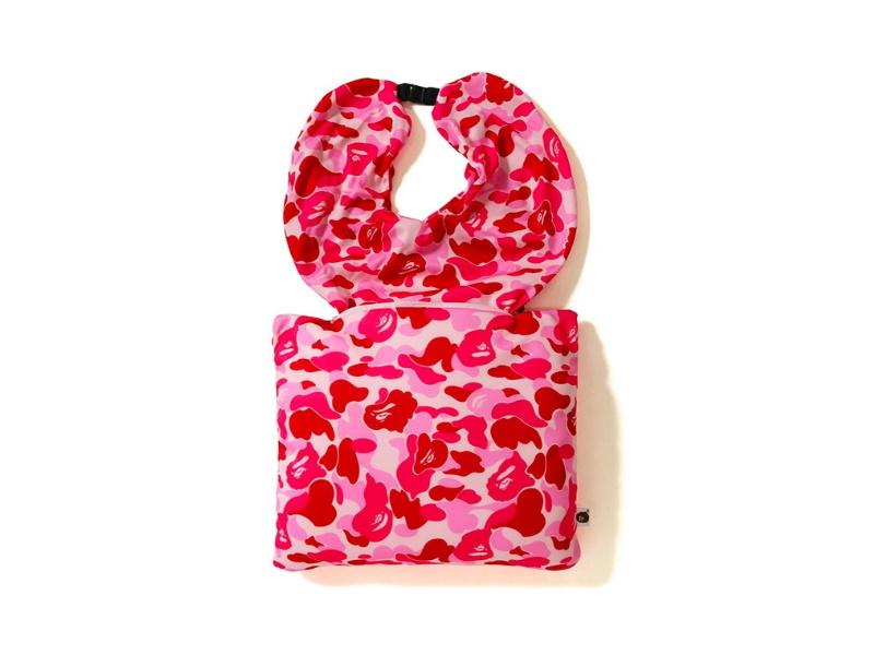 Подушка для шеи BAPE ABC 2Way Neck Pillow Pink