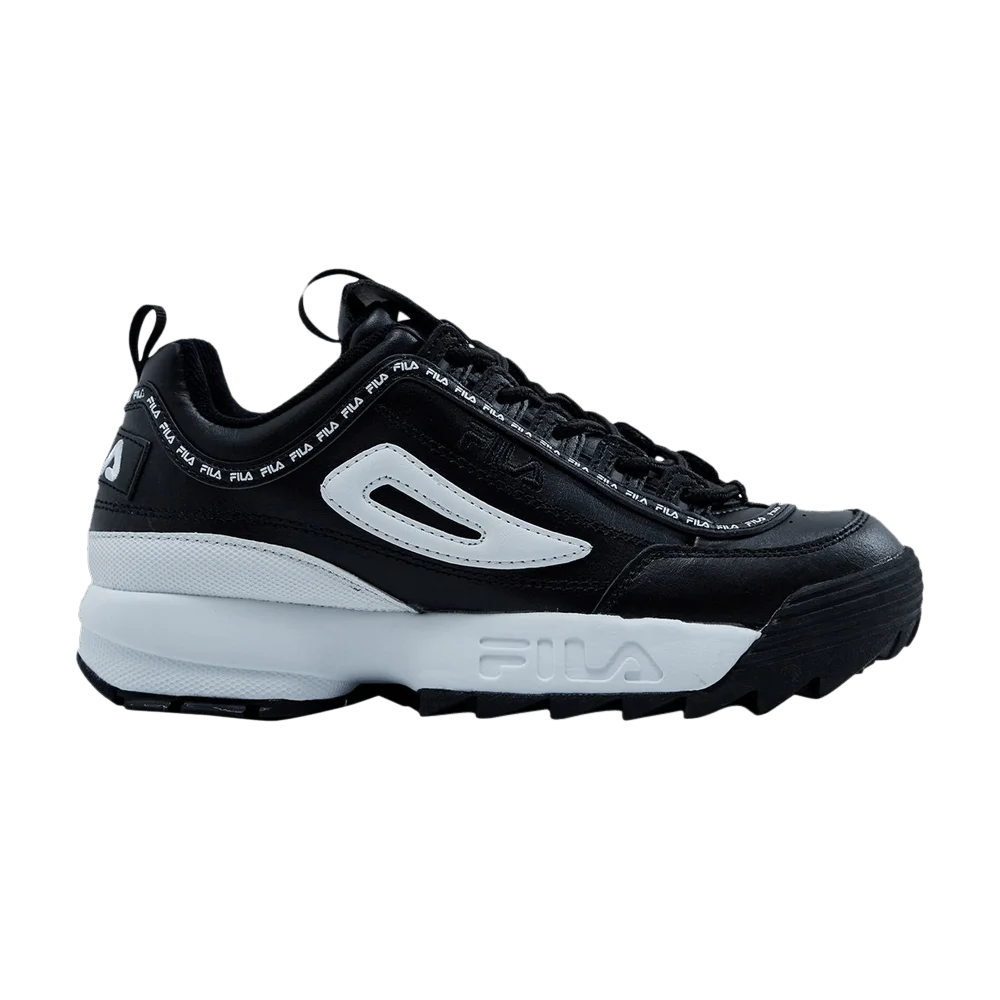 Кроссовки Fila Wmns Disruptor 2 Premium Repeat 'Black White'