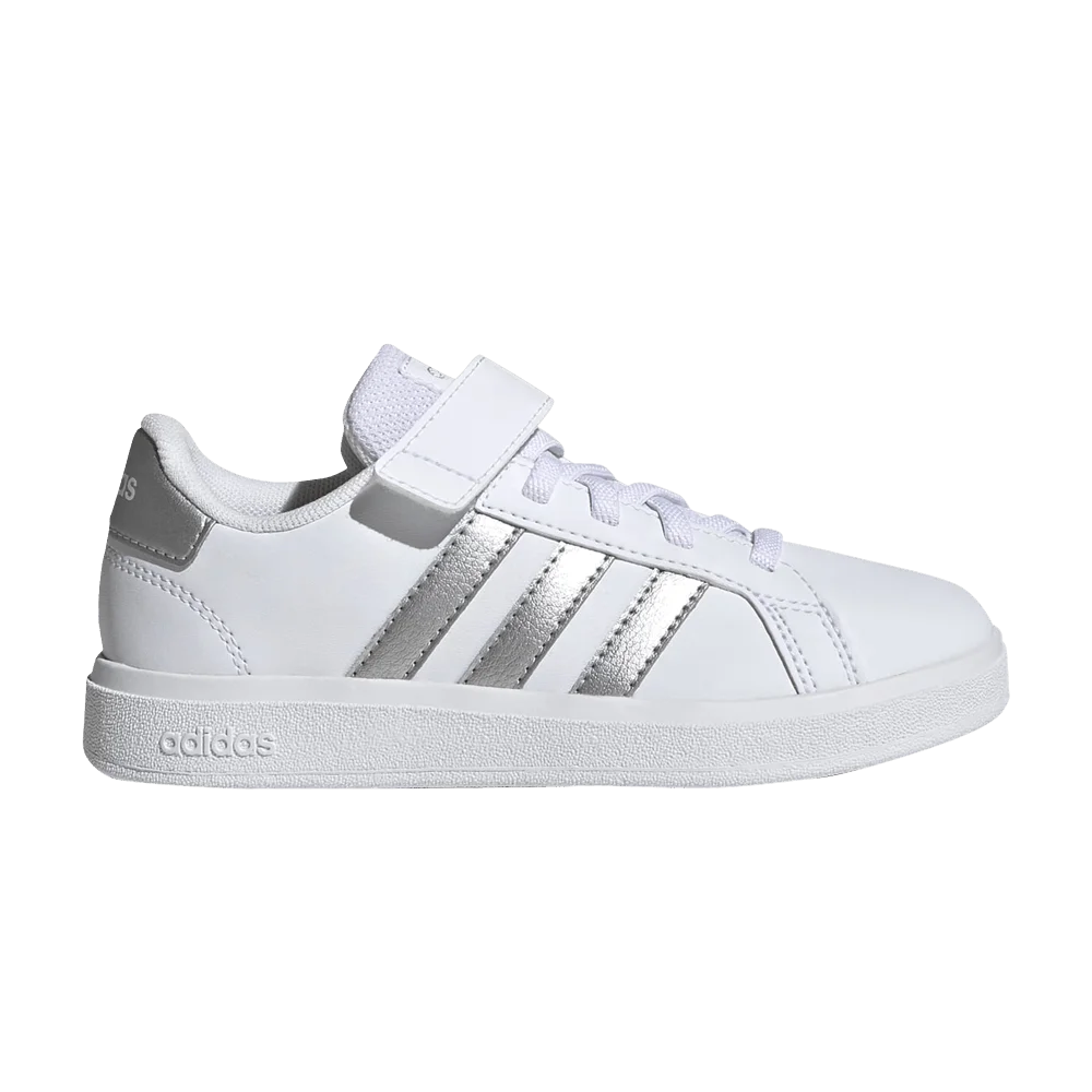 Krossovki-Adidas-Grand-Court-2.0-Little-Kid-White-Matte-Silver
