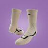 Ehot-Mamba-Beige-Crew-Socks-100x100