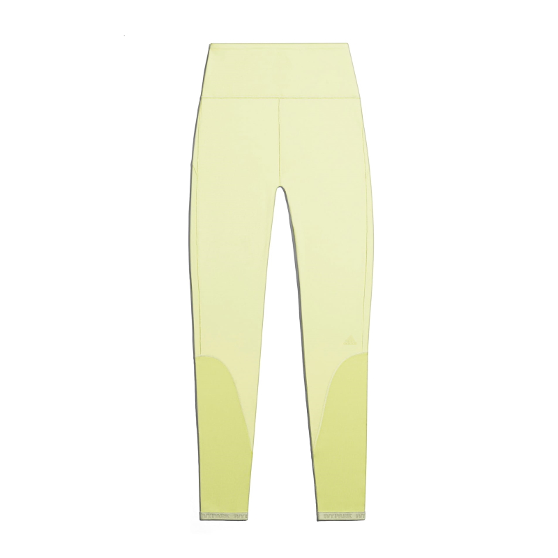 Тайтсы adidas Ivy Park Rib Panel Tights (Plus Size) Yellow Tint