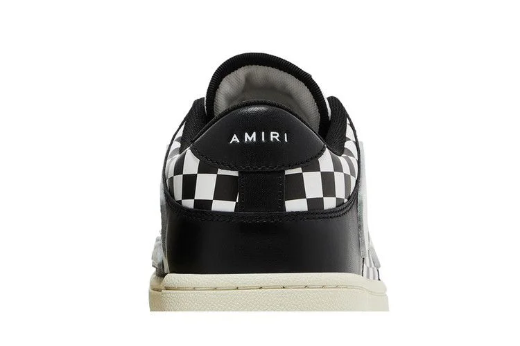 Кроссовки Amiri Skel Top Low 'Checkered - Black White'