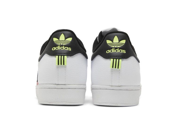 Кроссовки adidas Superstar 'White Vivid Red'