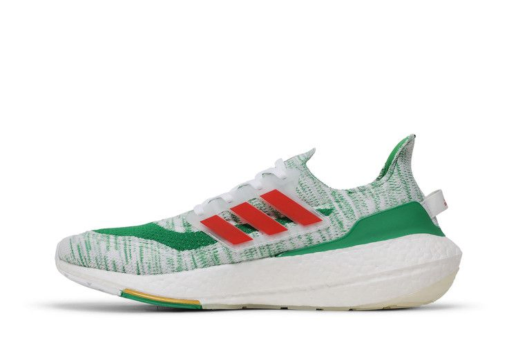 Кроссовки Adidas UltraBoost 21 'White Green'