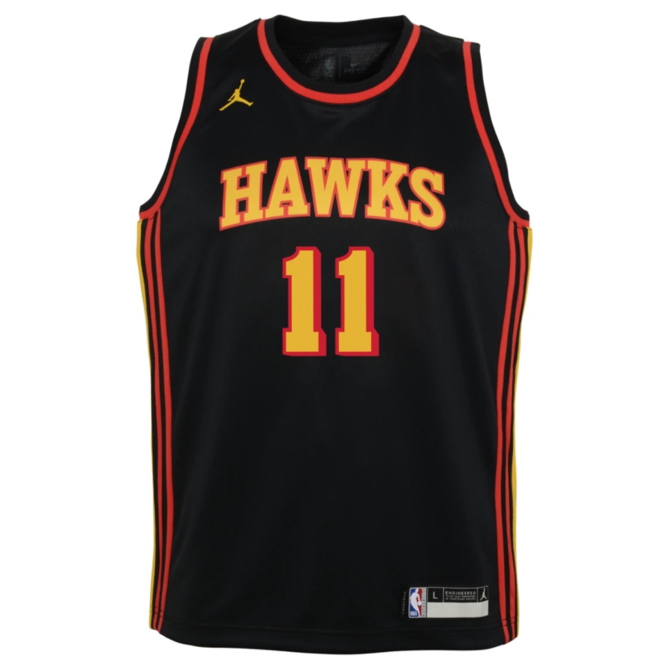 Баскетбольная джерси Nike Trae Young Atlanta Hawks 2021 Statement Edition Youth NBA Swingman Jersey