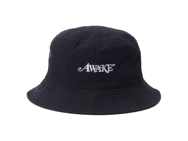 Панама Awake Classic Logo Bucket Hat Black