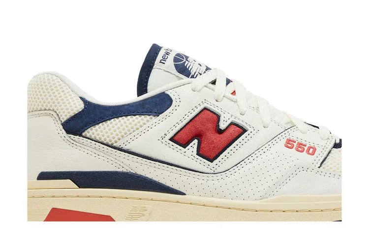 Кроссовки New Balance 550 'Sea Salt Pack - Blast Red'