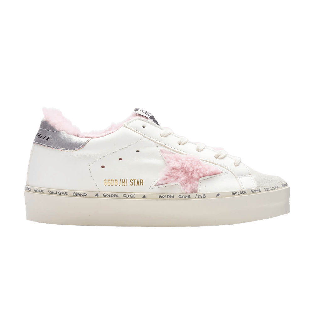 Кроссовки Golden Goose Wmns Hi Star 'White Ice Antique Pink'