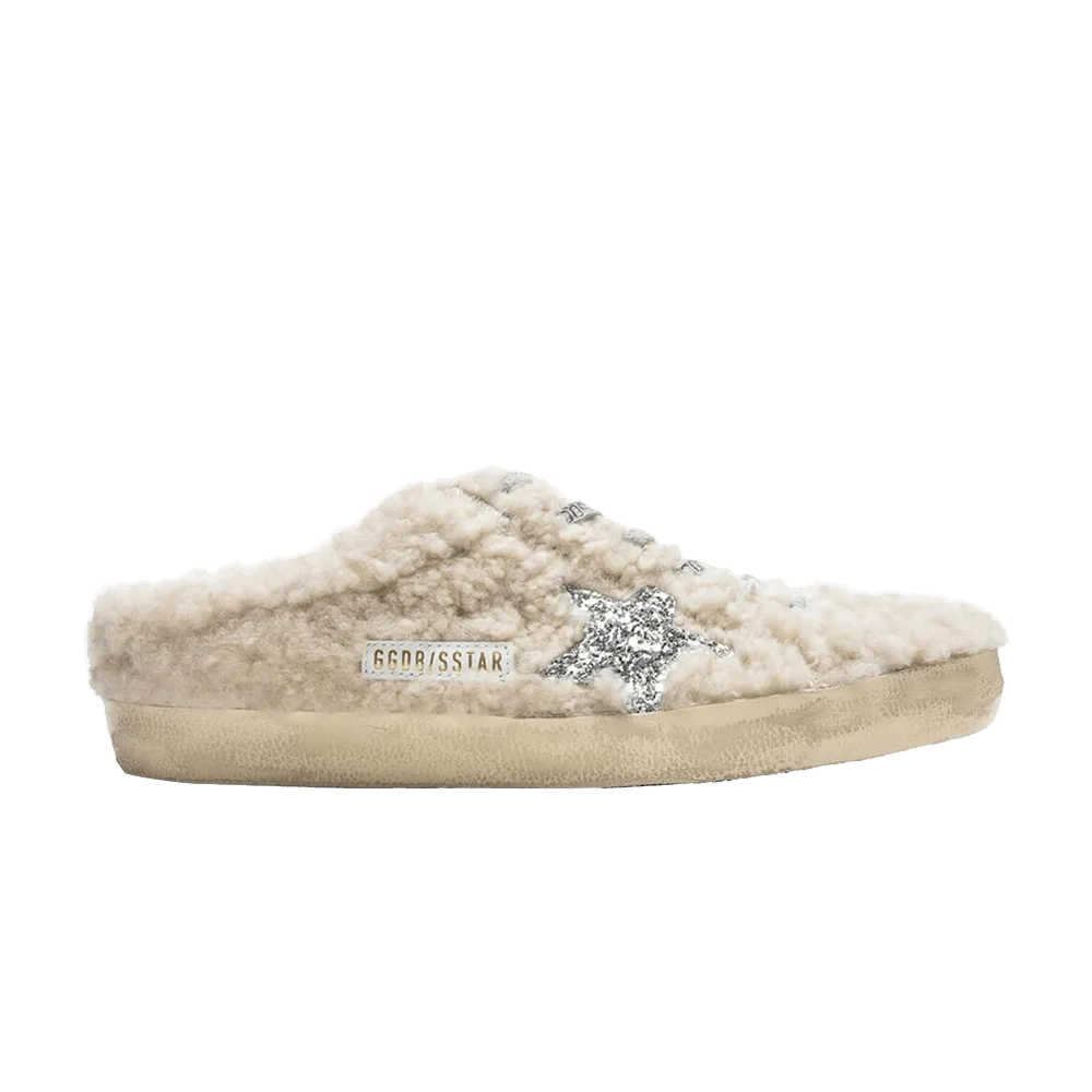 Krossovki-Golden-Goose-Wmns-Super-Star-Sabot-Natural-White-Silver
