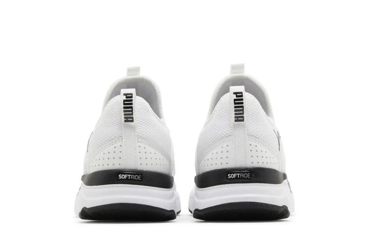 Кроссовки Puma Wmns Softride Sophia Slip-On 'White Black'