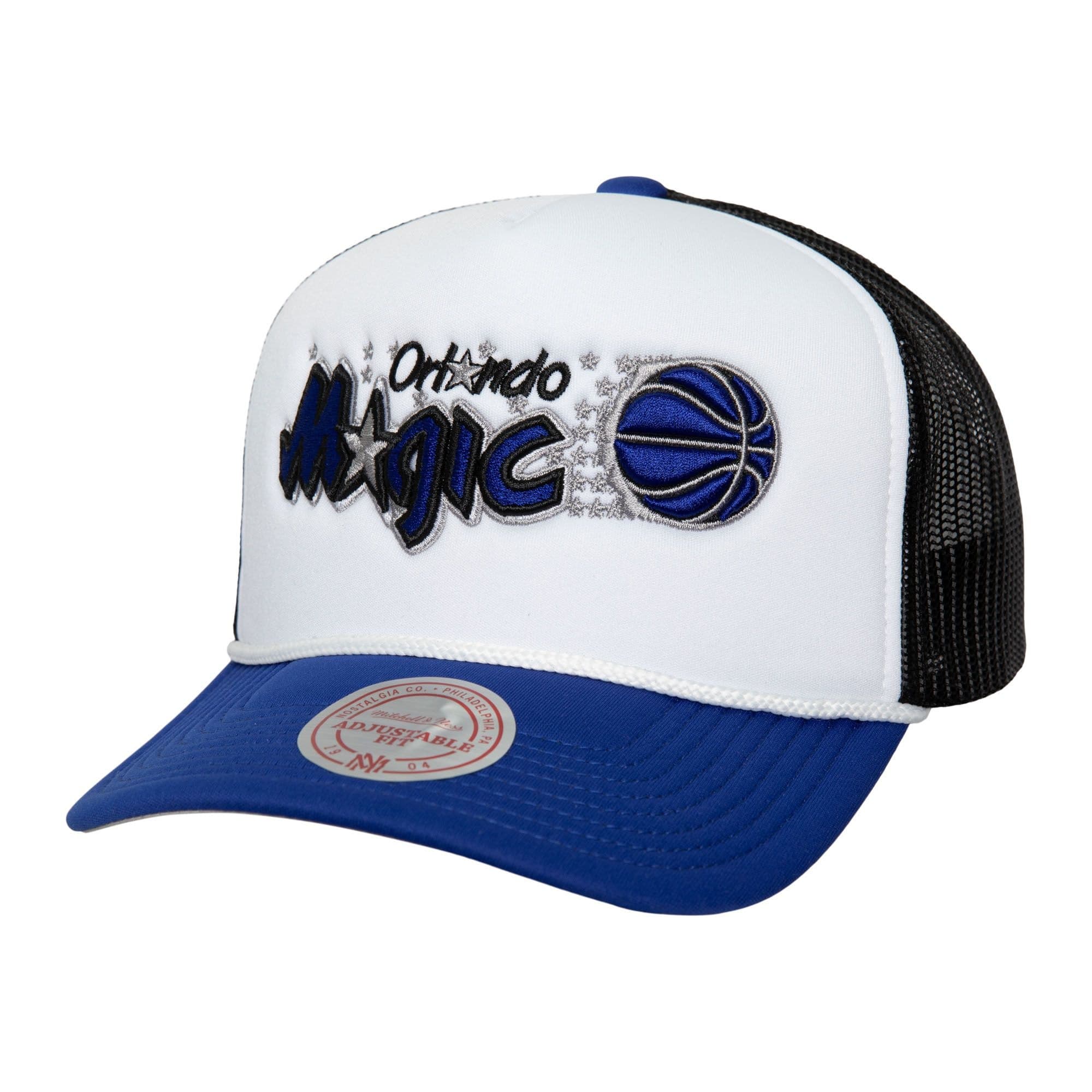 Бейсболка Mitchell & Ness Blocker Trucker HWC Orlando Magic