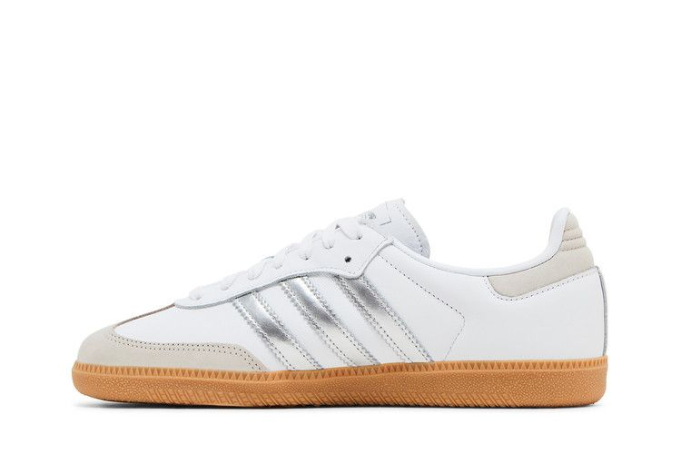 Кроссовки adidas Wmns Samba OG 'White Silver Metallic Grey'