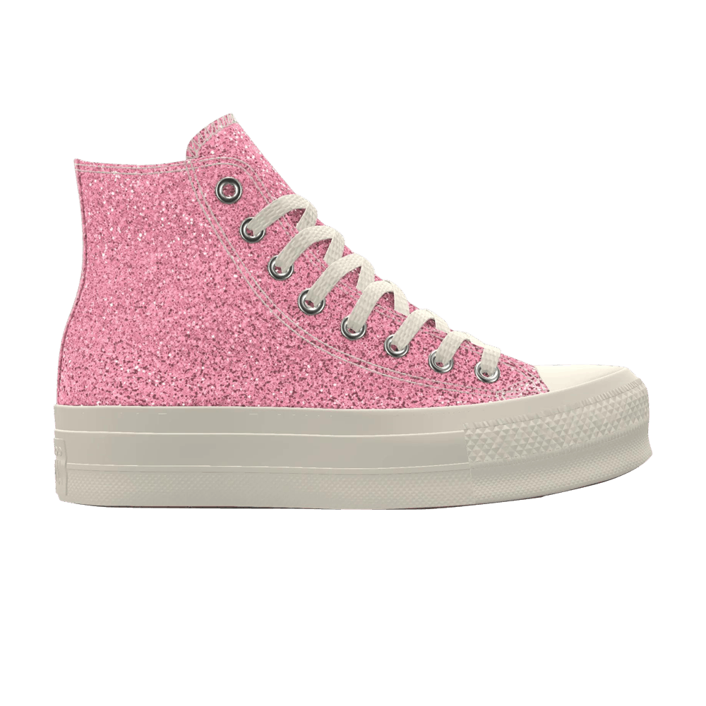 Converse Chuck Taylor All Star Lift Platform High 'Glitter' By You