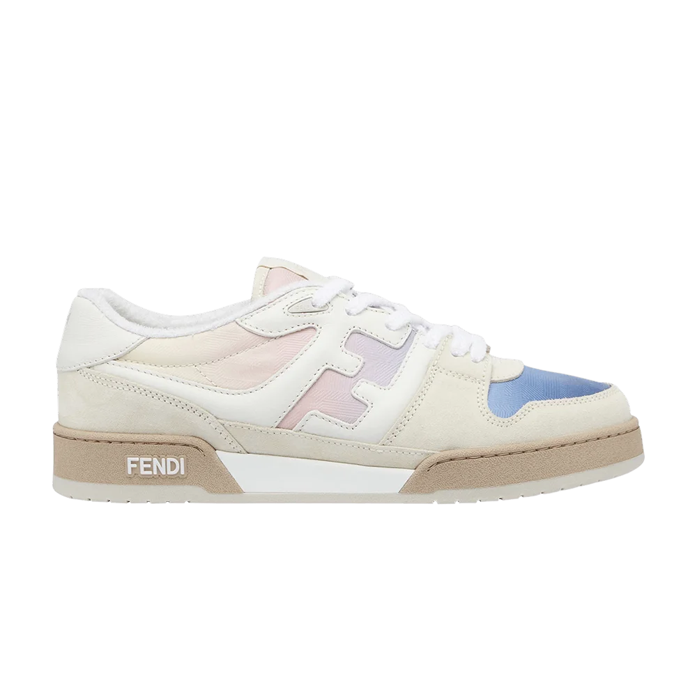 Krossovki-Fendi-Match-Ice-White-Sunset
