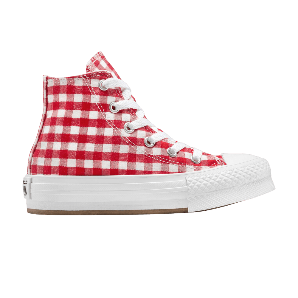 Кроссовки Converse Chuck Taylor All Star EVA Lift Platform High PS 'Checkered Red'