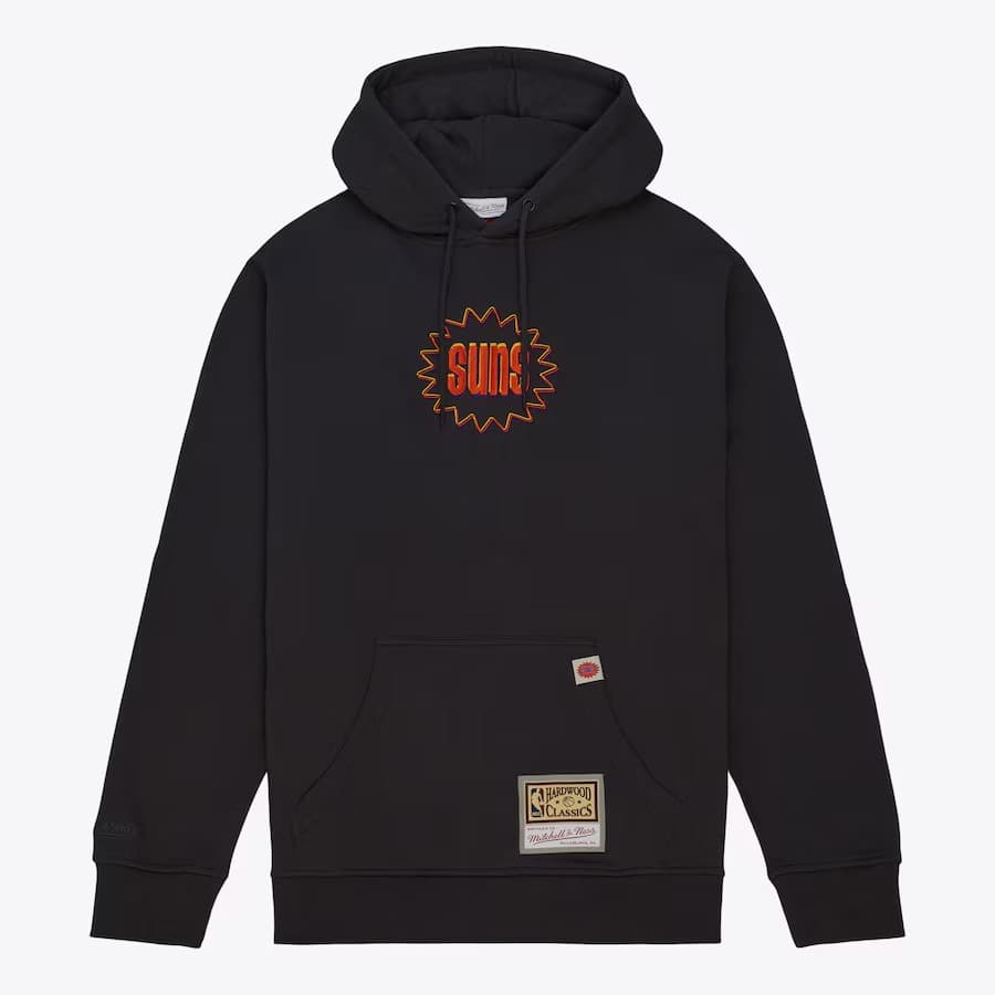 Худи Mitchell & Ness Black Phoenix Suns Golden Hour Glaze Pullover Hoodie