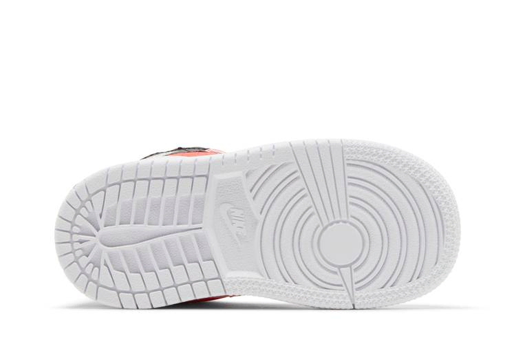 Кроссовки Air Jordan 1 Mid SE TD 'White Infrared'