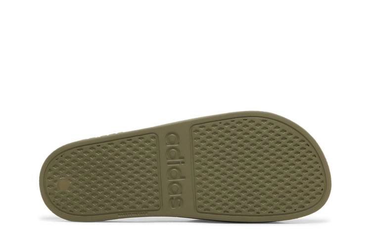 Adidas Adilette Aqua Slides 'Olive Strata'
