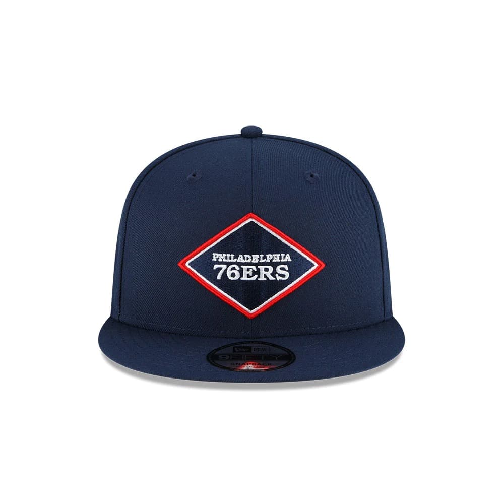 Бейсболка New Era Philadelphia 76ers 9FIFTY Alternate 2024 City Edition NBA Snapback Hat