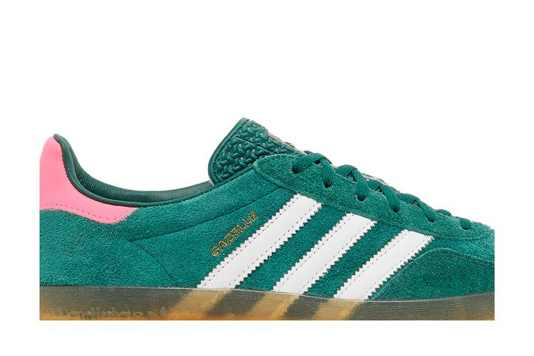 Кроссовки adidas Wmns Gazelle Indoor 'Collegiate Green Pink'