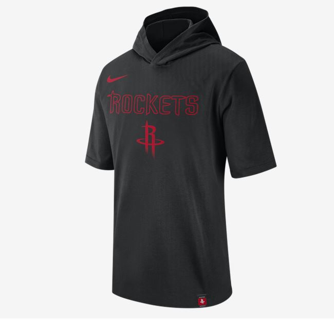 2020-Nike-Mens-NBA-Rockets-Hooded-T-Shirt
