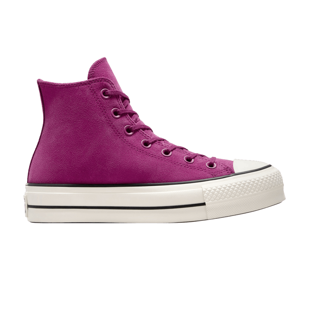 Converse Wmns Chuck Taylor All Star Lift Platform High 'Colorful Suede - Quantum Violet'