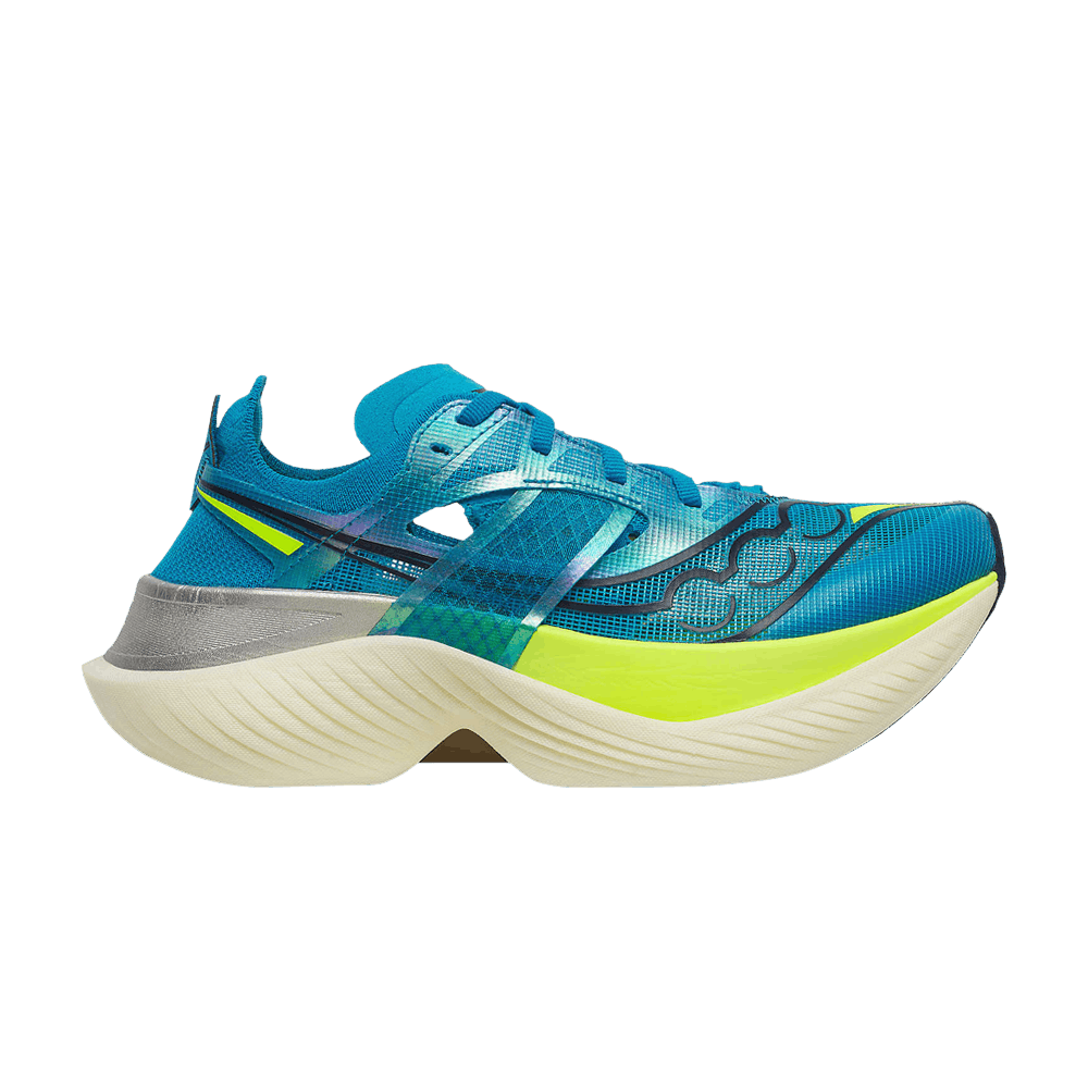 Кроссовки Saucony Wmns Endorphin Elite 'Viziblue Citron'
